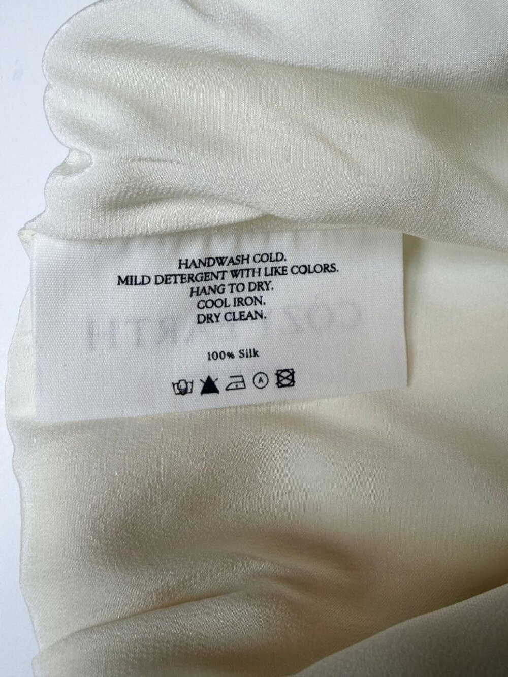 Cozy Earth Serenity Silk Pajama Shorts |100% Silk |Ivory| NWT | Size XS - Picture 8 of 8